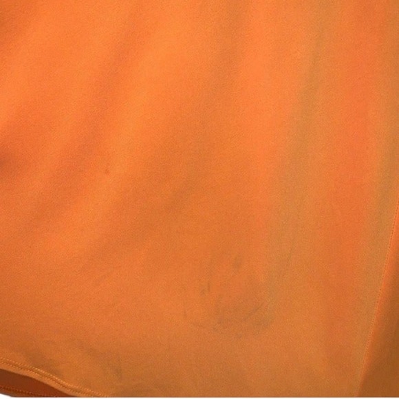 Laundry Dress Size 4 Orange Strapless Ruched Resortwear‎ Cocktail Chic NEW - Picture 7 of 8